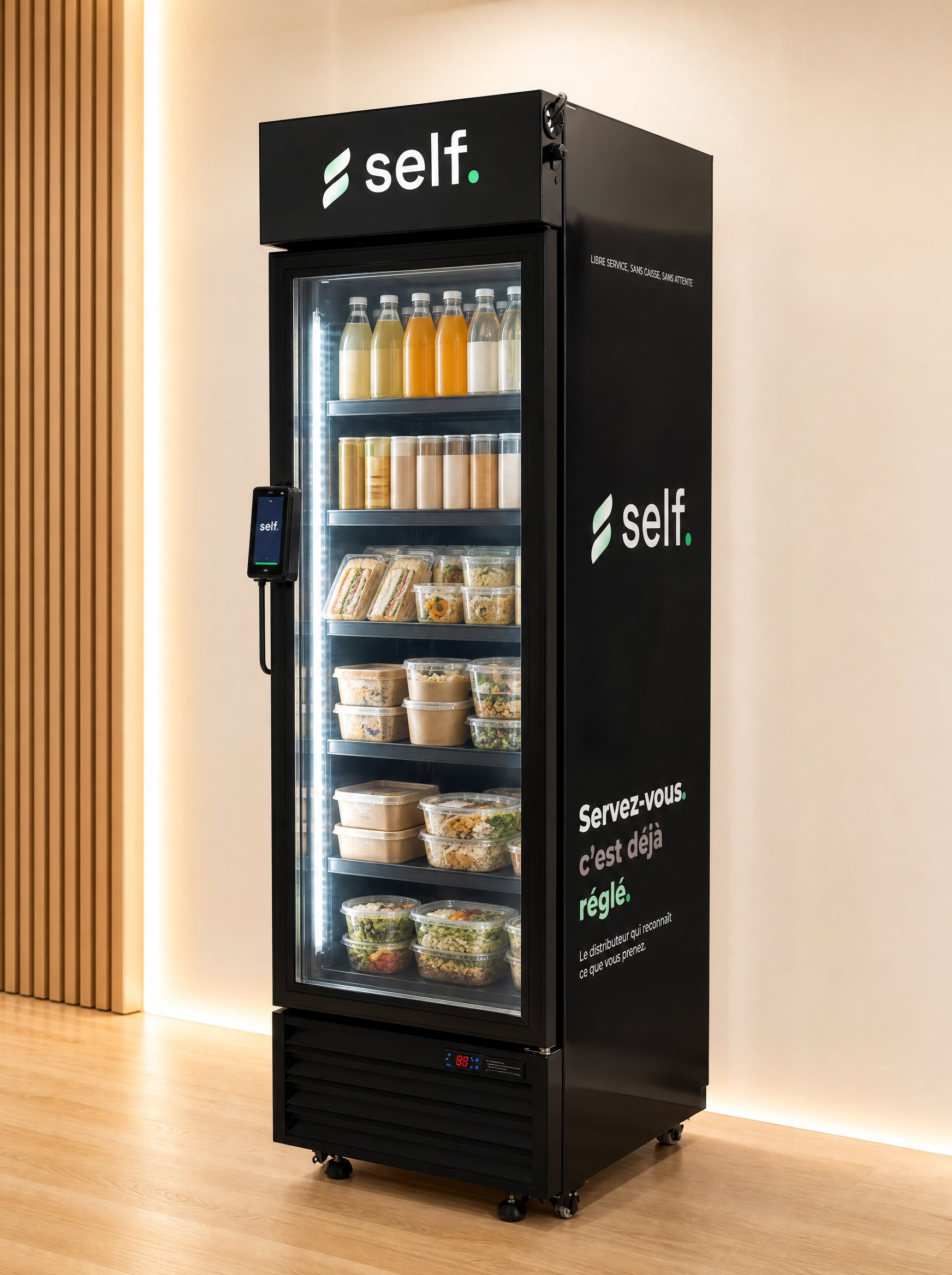 Le distributeur self.S